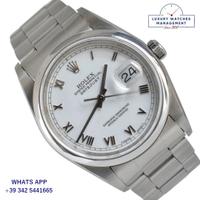 ROLEX  Datejust 16200 White Romans dial Full Set