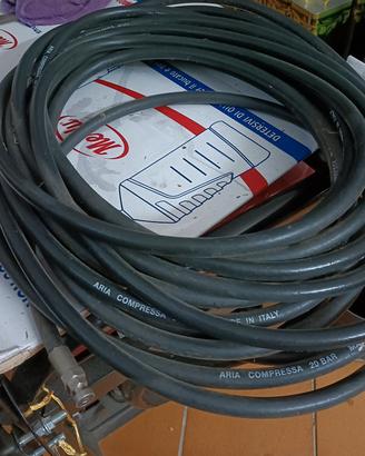 2 tubi / prolunga in gomma per aria compressa 