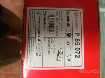 pastiglie freno anteriori per golf 6 tsi