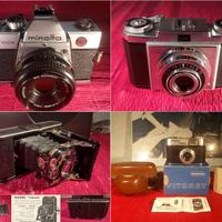 Fotocamere vintage: MINOLTA -ZEISS -NAGEL -VITORET