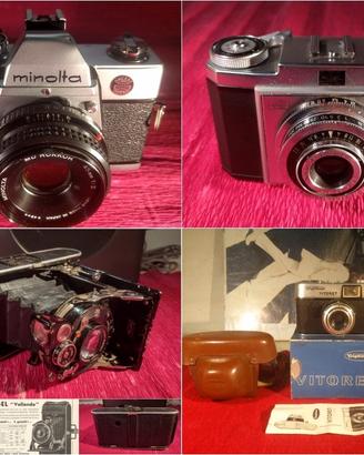 Fotocamere vintage: MINOLTA -ZEISS -NAGEL -VITORET