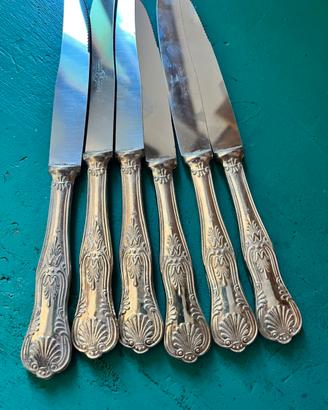 Coltelli vintage placcato argento