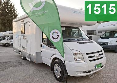 CAMPER RIMOR FORD MANSARDATO 6 POSTI SEMIDINETTE L