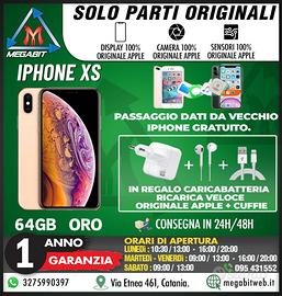 Iphone xs 64gb oro - totalmente originale