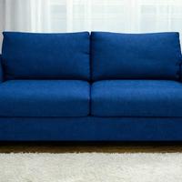 Divano Letto CADELBOSCO (Poltronesofa) col. Blu