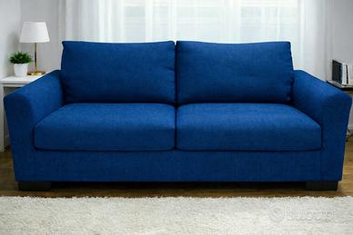 Divano Letto CADELBOSCO (Poltronesofa) col. Blu