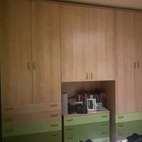 Cameretta completa moderna | Verde prato & legno |