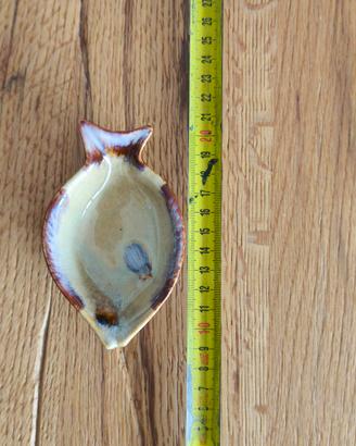 piattino in ceramica per condimenti e aperitivi 