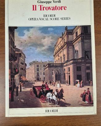 Spartito Il Trovatore per canto e pianoforte