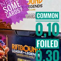 Riftbound Origins e Spiritforged 