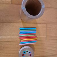 Gioco montessoriana sensoriale 