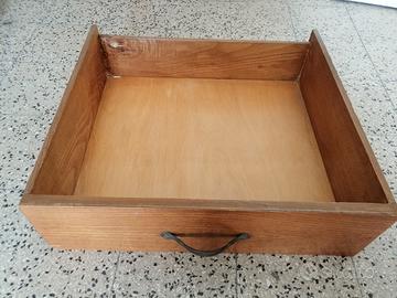Cassetti vintage legno 46x62x16 cm contenitore 