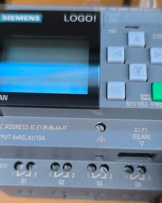 SIEMENS
LOGIC MODULE DI 8/D0 4 LOGO