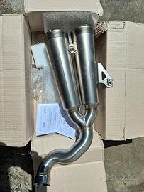 Scarico Doppio Akrapovic BMW NineT + Raccordo U.G.