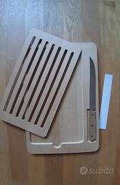tagliere e coltello