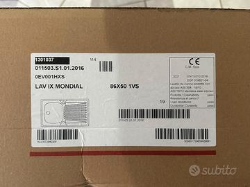 lavello da cucina in acciaio 