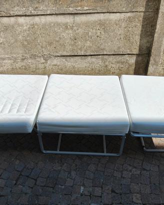 Pouf letto pieghevole