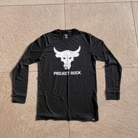 Maglietta a Maniche Lunghe Nera Under Armour