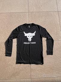 Maglietta a Maniche Lunghe Nera Under Armour