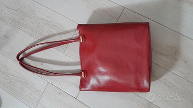 borsa rossa Longchamp