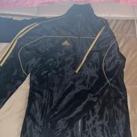 Giacca a vento adidas nera