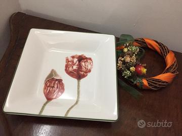 Centrotavola quadrato,in porcellana,Villeroy Boch