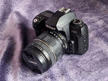 Nikon f80 Pellicola con Zoom Tamron 28-200 f3.5