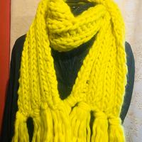 Yuki_yarns Banana Scarf Alpaca