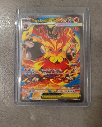 carta Pokemon Mega Emboar ex 273/217 