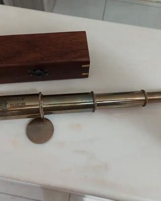 Cannocchiale navale in Ottone "Victorian Marine Te