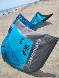 kitesurf cabrinha fx 14 metri 