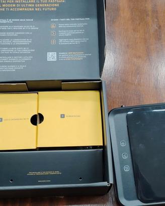 Due Modem  Fastweb router wifi