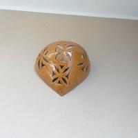 2 applique in ceramica smaltata