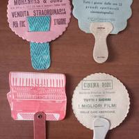 Ventagli del cinema di cartone Vintage