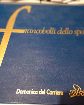 album  collezione francobolli dello spazio