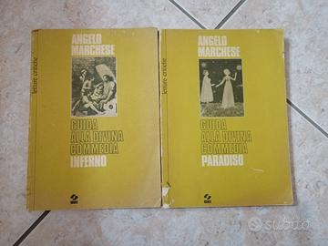 Set 2 libri "Guida alla divina commedia"- Marchese