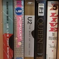 8 VHS musica 