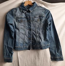 giacca jeans bambino benetton