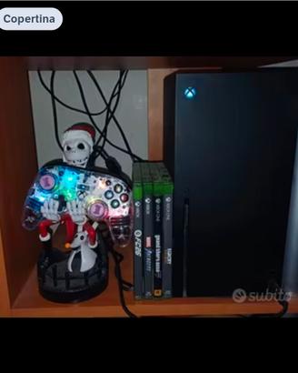 Xbox Series X 1TB + 4 Giochi + Controller Nacon