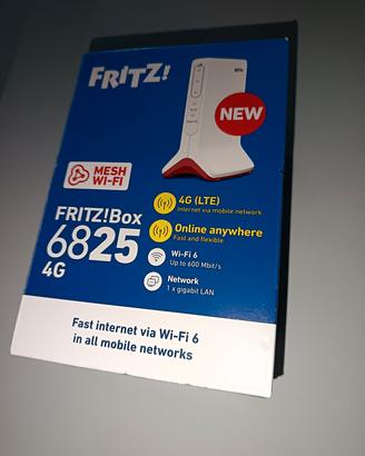 Fritz! box modem router 6825 4g WiFi 