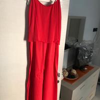 Tuta lunga a palazzo 100% viscosa