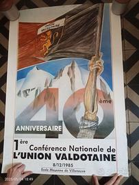 VALLE D'AOSTA locandina del 1985