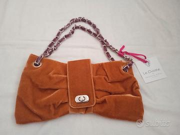 Borsetta cammello scamosciata Emanuela Biffoli 