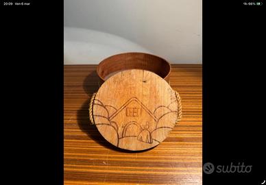Setaccio Infarinatore Vintage in Legno
