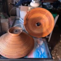 Lampade in canna di bambù vintage