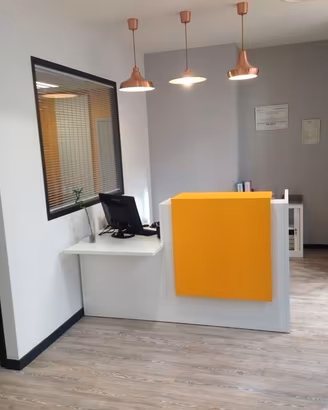 bancone reception 
