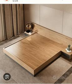 LETTO MATRIMONIALE STILE GIAPPONESE