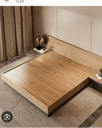 LETTO MATRIMONIALE STILE GIAPPONESE