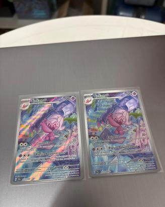 Carta Pokemon Tinkatuff ar di evoluzioni a paldea