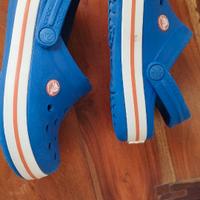 Crocs crocband Clog K blue Bolt US J1, EU 32-33